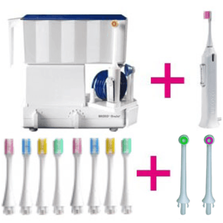 Broxo Orabrush e Orajets (12 testine e 4 ugelli multiflusso) - immagine 1