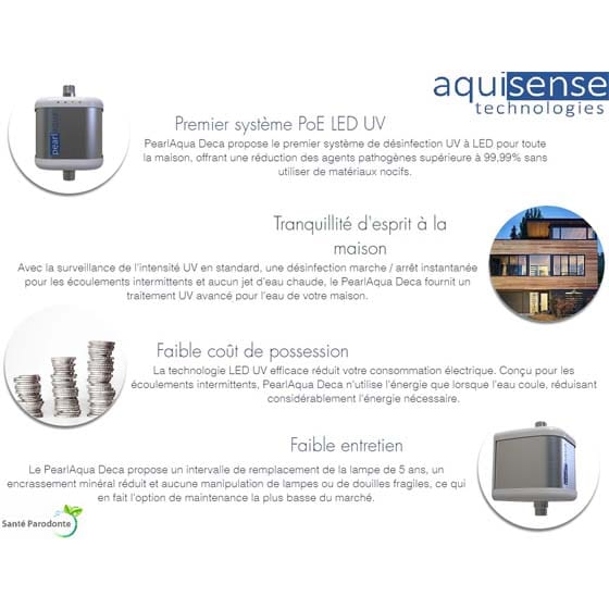 Aquisense PearlAqua® DECA sterilizza l’acqua con LED UV-C – raggi ultravioletti senza mercurio - immagine 4