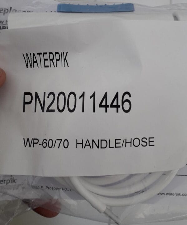 Tubo manico / Impugnatura per Waterpik serie WP-60 - WP-70 - immagine 3