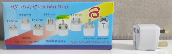 Adattatore Universale Femmina con Spina UK Maschio - immagine 3