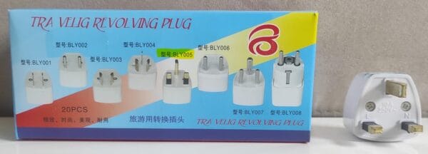 Adattatore Universale Femmina con Spina UK Maschio - immagine 2