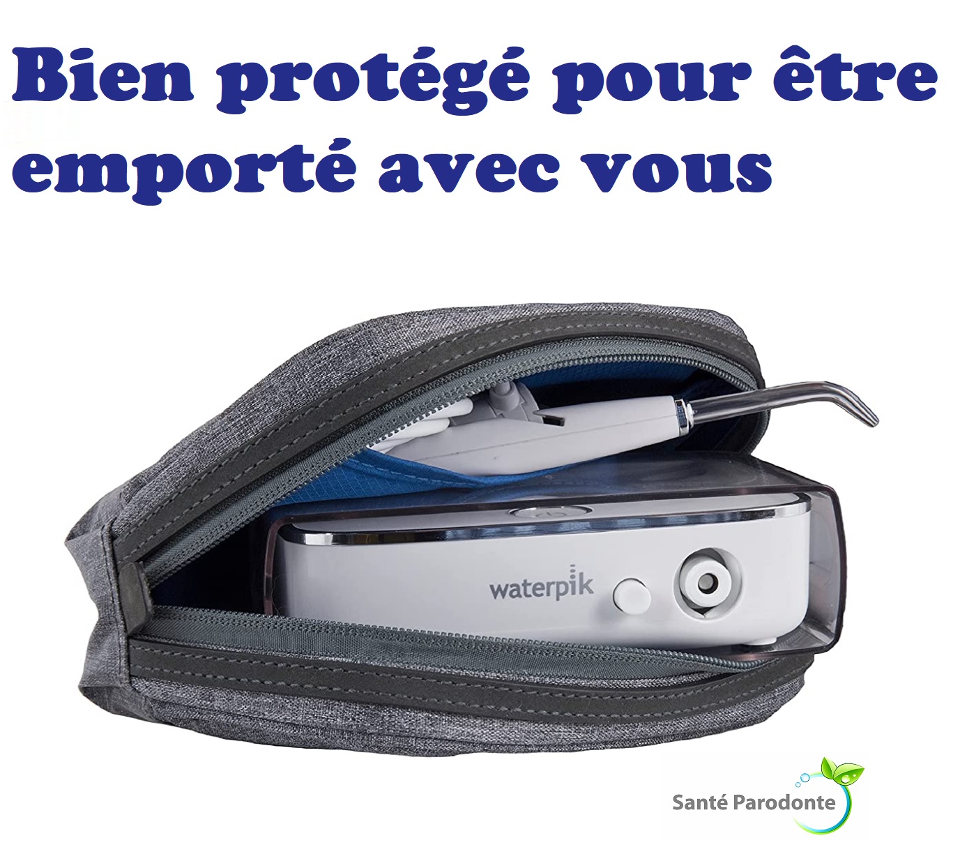 Idropulsore portatile WF-04 Waterpik Sidekick WF04 per viaggio e uso domestico - immagine 2