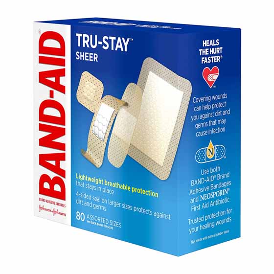 BRAND-AID 80 x cerotti TRU-STAY COMFORT SHEER - immagine 3