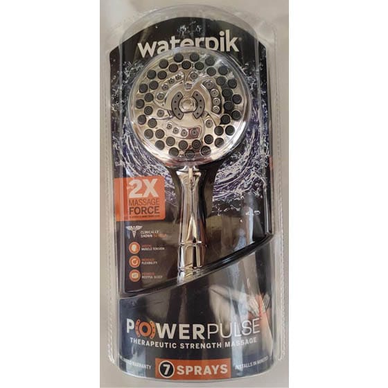 Waterpik XRO-763E Soffione doccia a mano con massaggio PowerPulse 1,8 GPM – Cromato - immagine 11