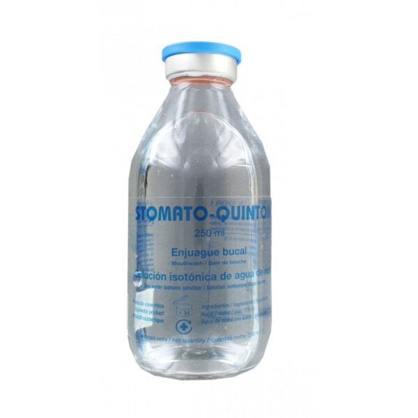 QUINTON® isotonico 25 flaconi da 250 ml - Collutorio da collegare al sistema di irrigazione della poltrona del dentista - immagine 2