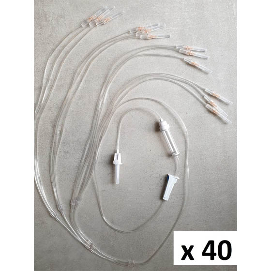 40 x Pieuvres à 12 voies pour mesotherapie - MESOPERFUSION