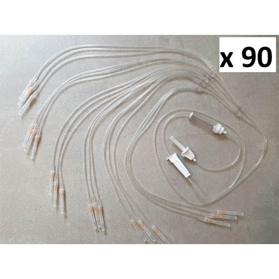 90 x Pieuvres à 18 voies pour mesotherapie - MESOPERFUSION