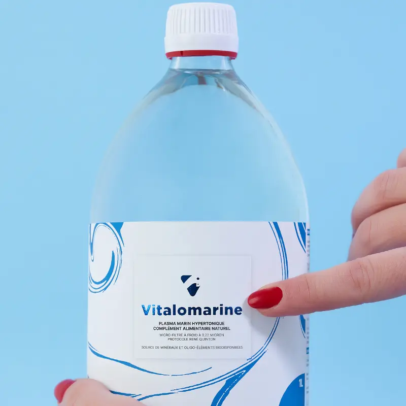 Eau de mer hypertonique VITALOMARINE 1L